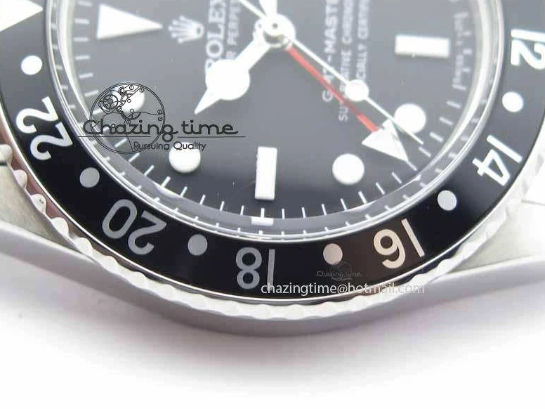 0519 RelaxedFit GMT-Master Vintage 1675 SS BP Best Edition Black Bezel White Markers A 3750